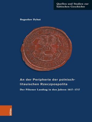 cover image of An der Peripherie der polnisch-litauischen Rzeczpospolita